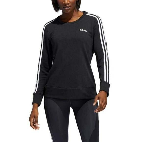 adidas Tops - ADIDAS Women's 3 Stripe PES FT Crewneck Pullover